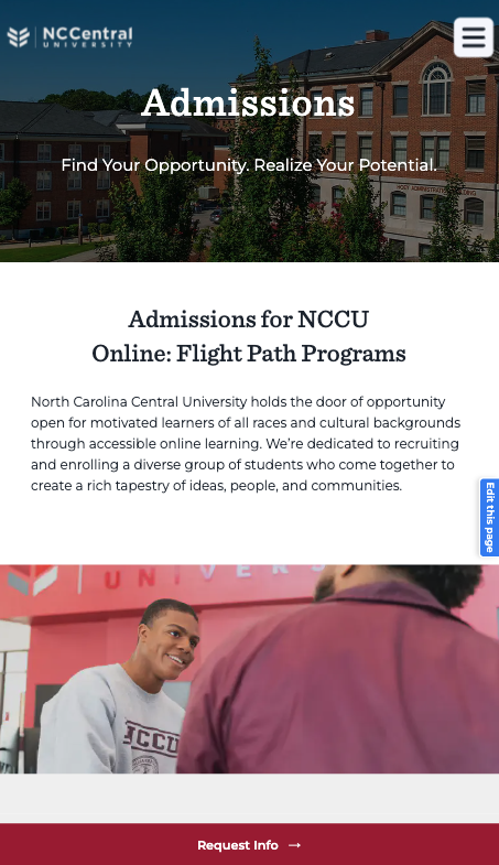 NCCU Flight Path Programs